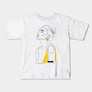 Yellow Lip Kids T-Shirt